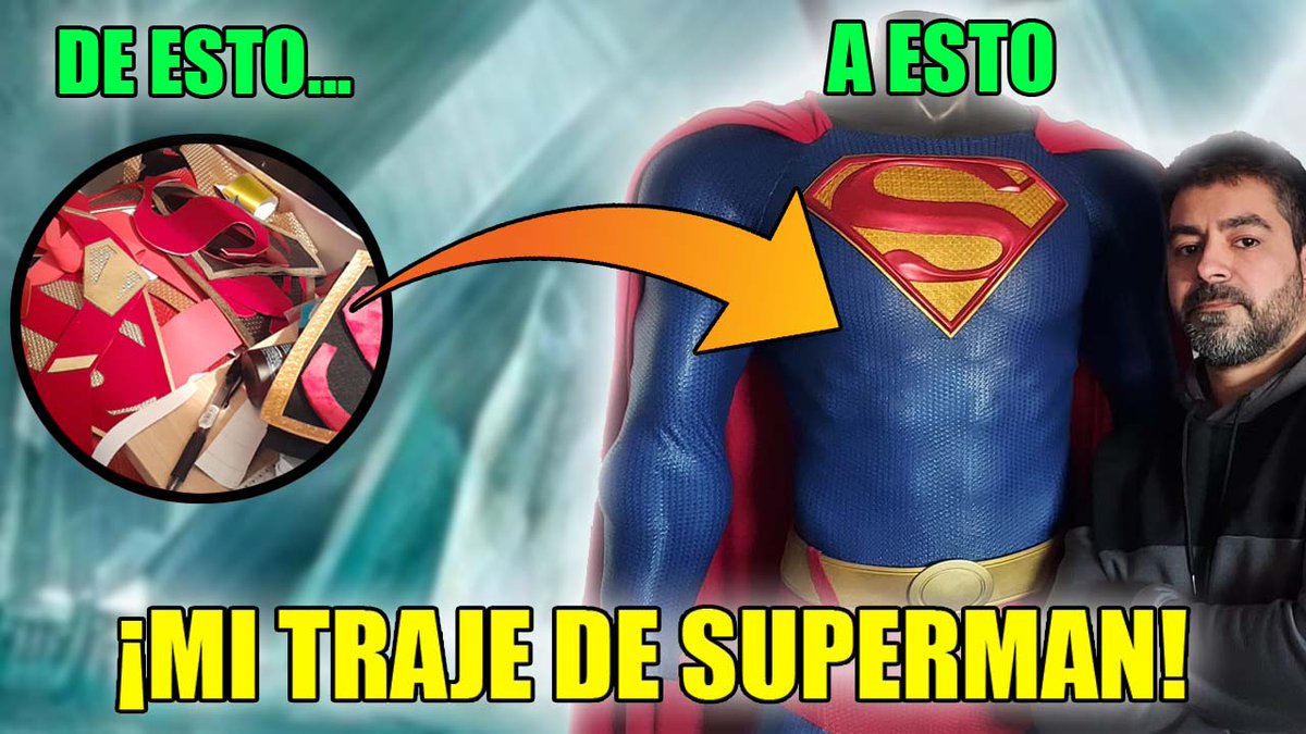 🚨¡DIRECTAZO ESPECIAL!🚨
                 🚨 ¡MI TRAJE DE SUPERMAN!🚨

💥Por fin muestro mi traje de #Superman para exhibir: diseño, proceso y secretos🦸‍♂️
💥Antes, charla sobre series y pelis 🎬
💥Esta noche a las 22:15 h 🕙⬇️
youtube.com/live/qTvfNJ0Qk…