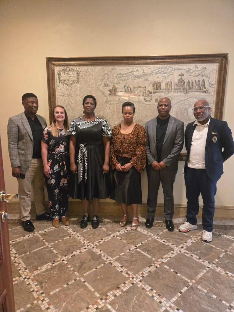 North West DEDECT MEC Lenkopane &amp; HOD Mofokane met with Sibanye-Stillwater officials to explore mutually beneficial mining &amp;  postmining activities. This collaboration is crucial for diversifying the NW economy &amp; facilitating a just transition to a sustainable post-mining future