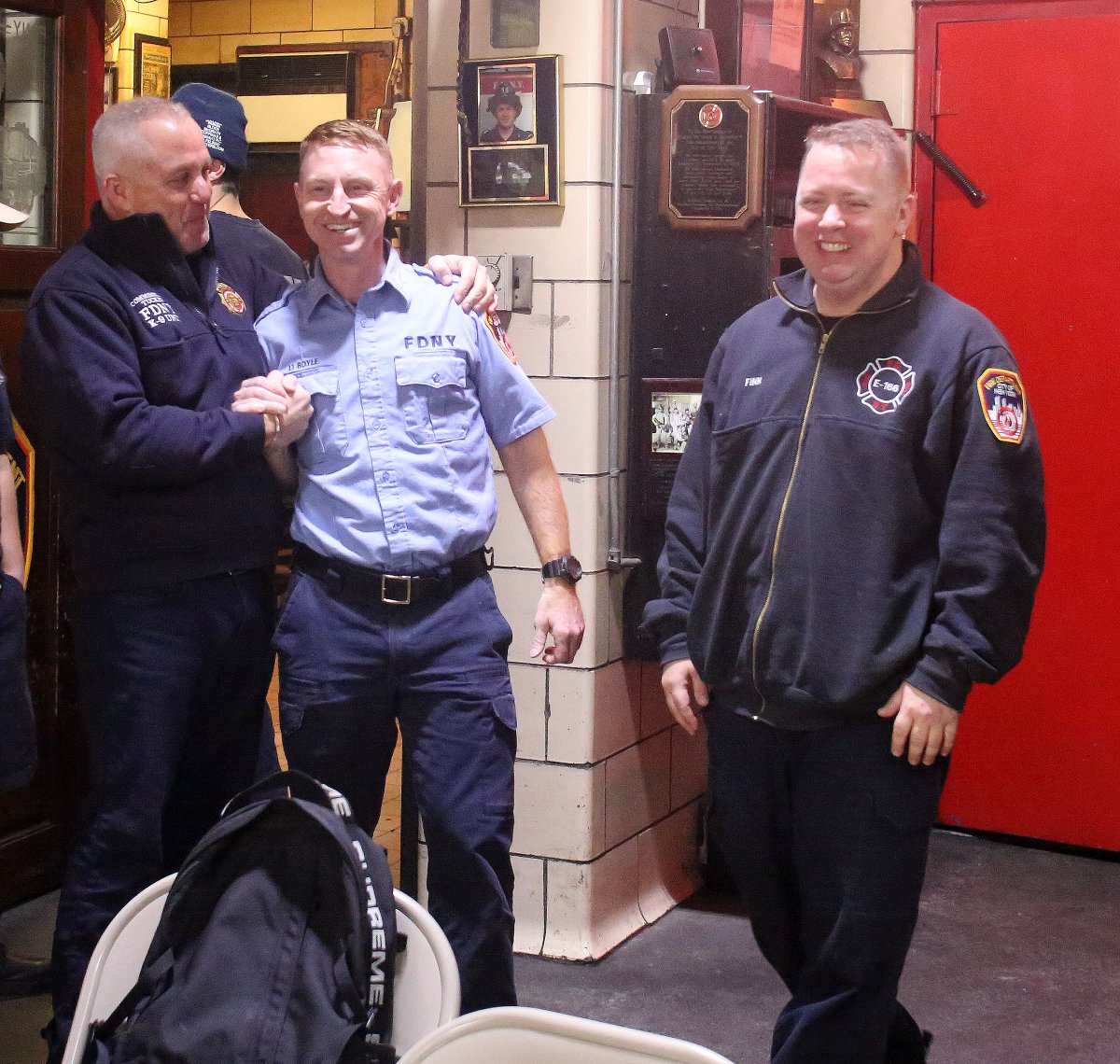FD4D's tweet image. In keeping with tradition New York City’s 35th Fire Commissioner Robert Tucker spent time part of Thanksgiving Day with the members of “Pride of Midtown” Engine 54, Ladder 4 and the 9th Battalion along with . During his tenure, Tucker has made it a regular practice to spend time…