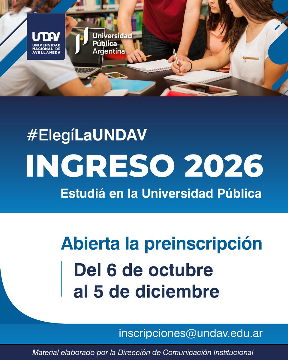 VPebeta's tweet photo. Universidad Nacional de Avellaneda. Técnicatura en Intervención socio comunitaria. Nos ayudas a difundir. Educación a Distancia. @CortaPorLozano @somoscorta @sabrygarciarena @DelaSotaOk @vikidonda @DiarioOle @perfilcom @LANACION @cinthifernandez @ElMato @SantiagoCorazon https://t.co/ydkNAwiqom