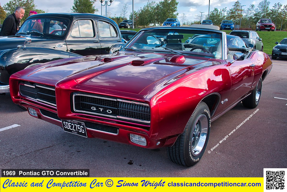 classcompcar's tweet image. Stunning red 1969 Pontiac GTO Convertible at the FJ Coffee and Chrome Collective meet at the British Motor Museum. See more in current issue of Classic and Competition Car magazine. Free at classcompcar.com @cccolluk #coffeeandchrome #pontiac #GTO #americancar #classiccars