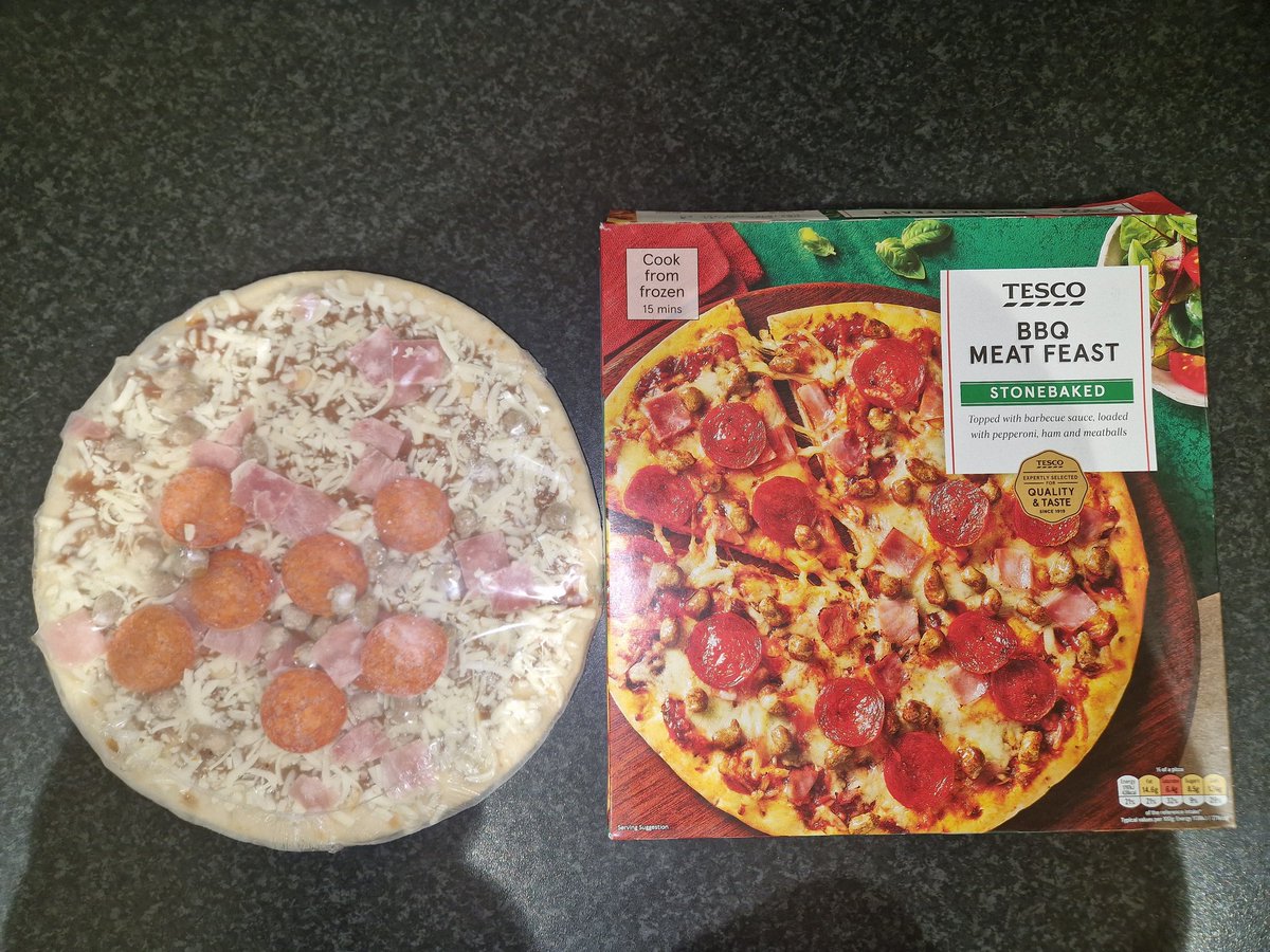 Hey <a href="/Tesco/">Tesco</a> Did you run out of pepperoni when you were making this one? The reality doesn't match the expectation (or marketing) #OnlyJustAPizza