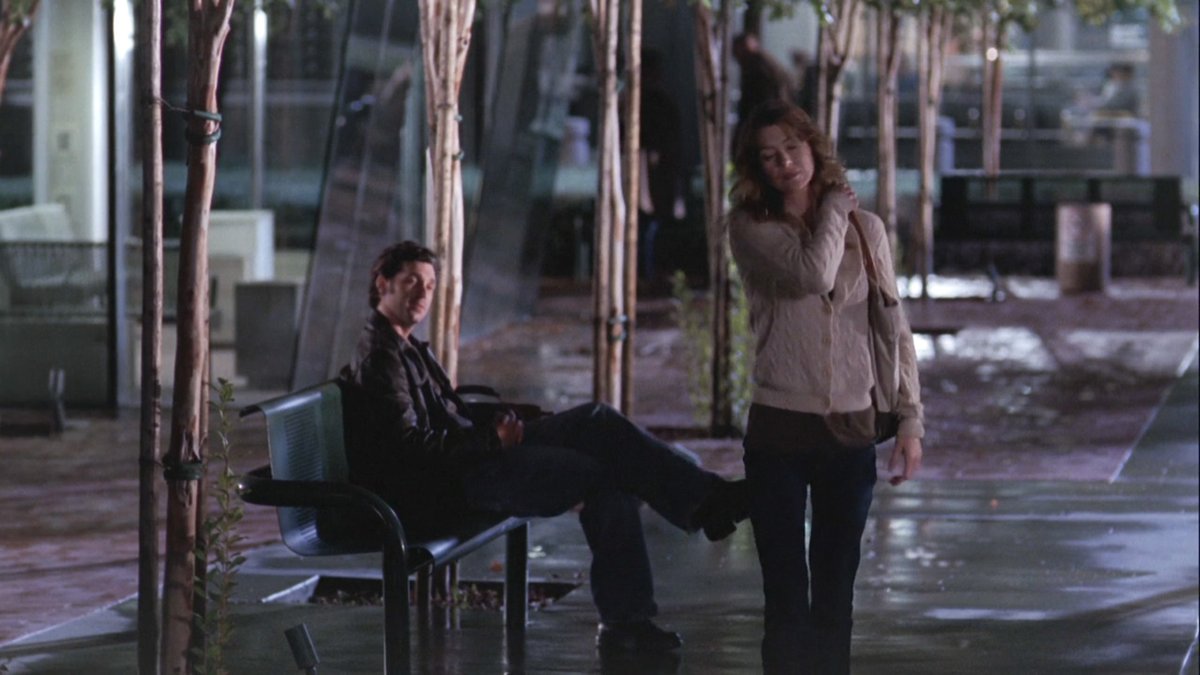 postitMD's tweet image. "goodbye, derek" 

"goodbye, meredith" 
#merder #greysanatomy