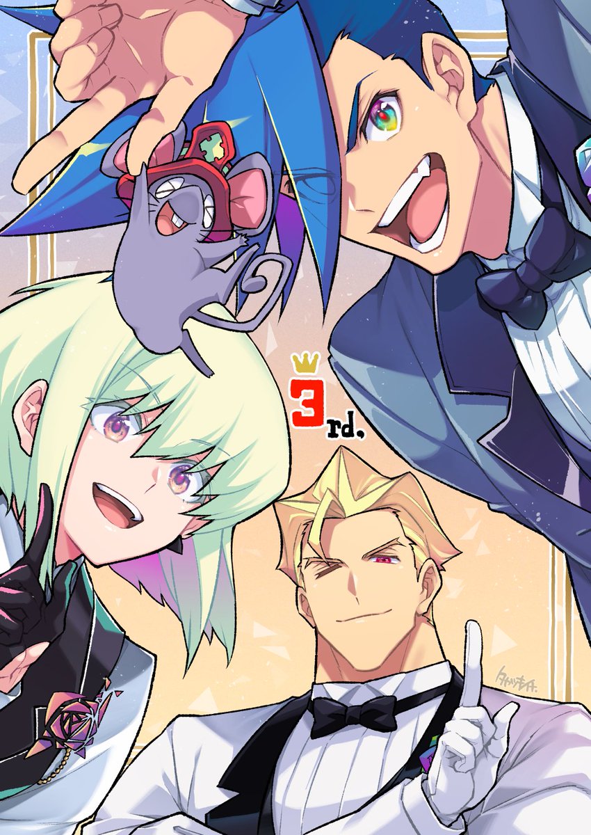 iti_takatuki_1's tweet photo. 本垢から再掲プロメア周年絵達① https://t.co/AUNcnwuv1F
