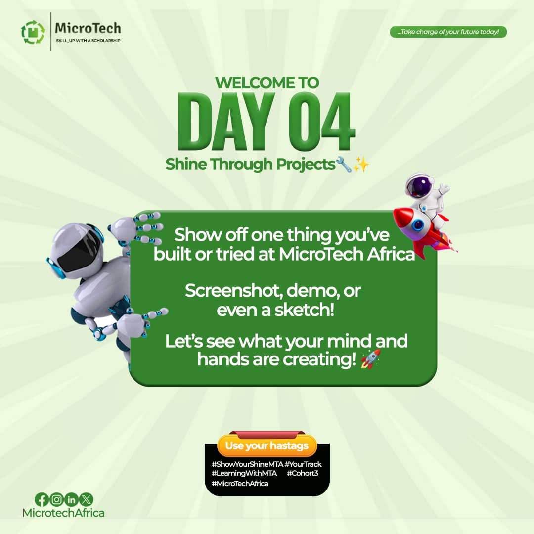 Nwa_Angela's tweet photo. Day 4
I’m so excited to show you all my Trello board🤭
#ShowYourShineMTA
#YourTrack
#LearningWithMTA
#MicroTechAfrica https://t.co/mHQj4ywqbQ