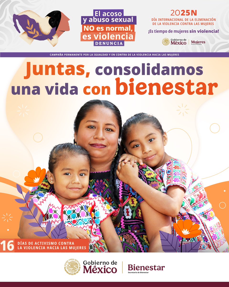 INAPAM's tweet image. #25N 
#MujeresAdultasMayores 
#IgualdadSustantiva 
#EsTiempoDeMujeres 
#CeroToleranciaALaViolencia #Denuncia