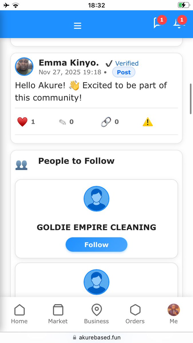 slimcrony's tweet image. About to reach that 100 users hallmark. Website mobile-view. #AkureBusiness #AkureBased #SupportAkureBrands #ShopAkure #GrowWithAkureBased