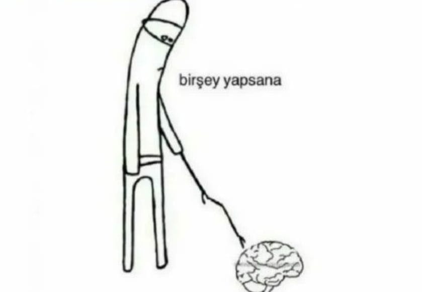 tezimi yazmak için masaya oturdum ama