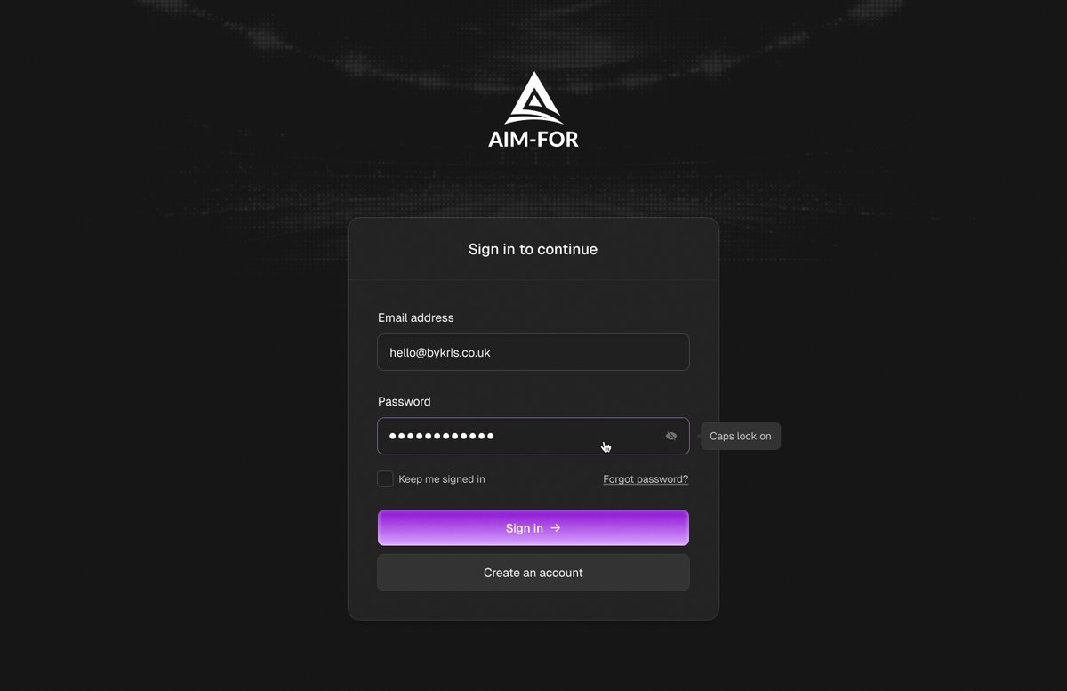 WebsitesByKris's tweet image. Login screen design with a few helpful UX patterns

- Caps lock indicator
- Show/hide password
- Keep me signed in