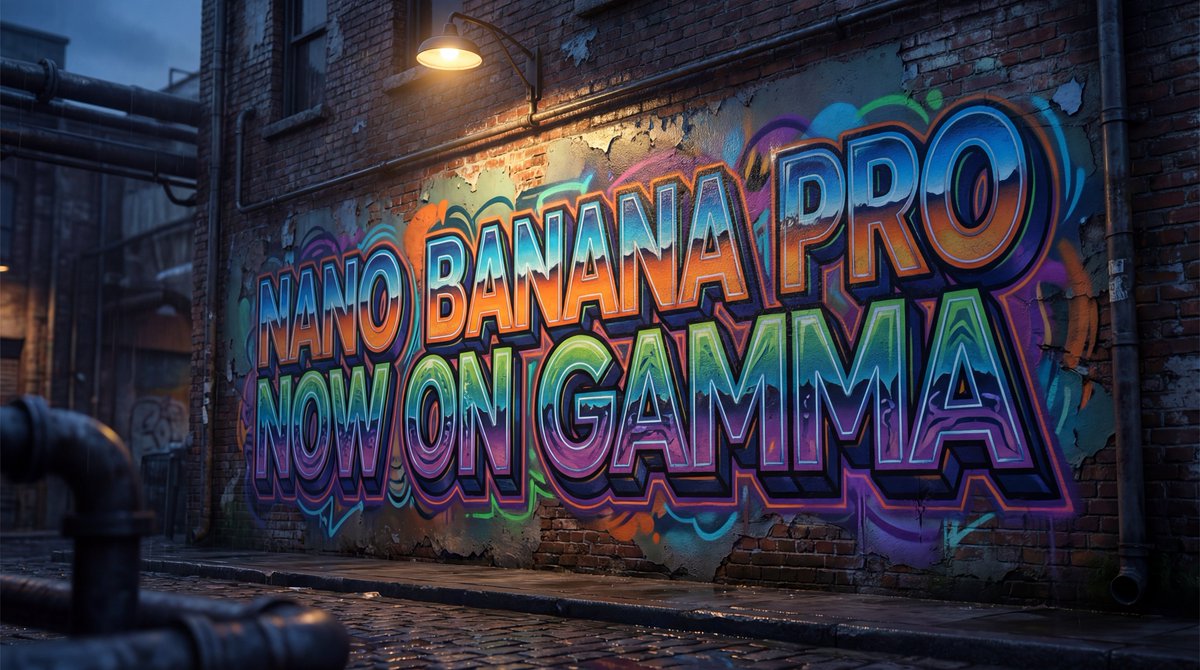 Creator_Toolbox's tweet image. Gamma added support for Nano Banana Pro on @Gamma Ultra.