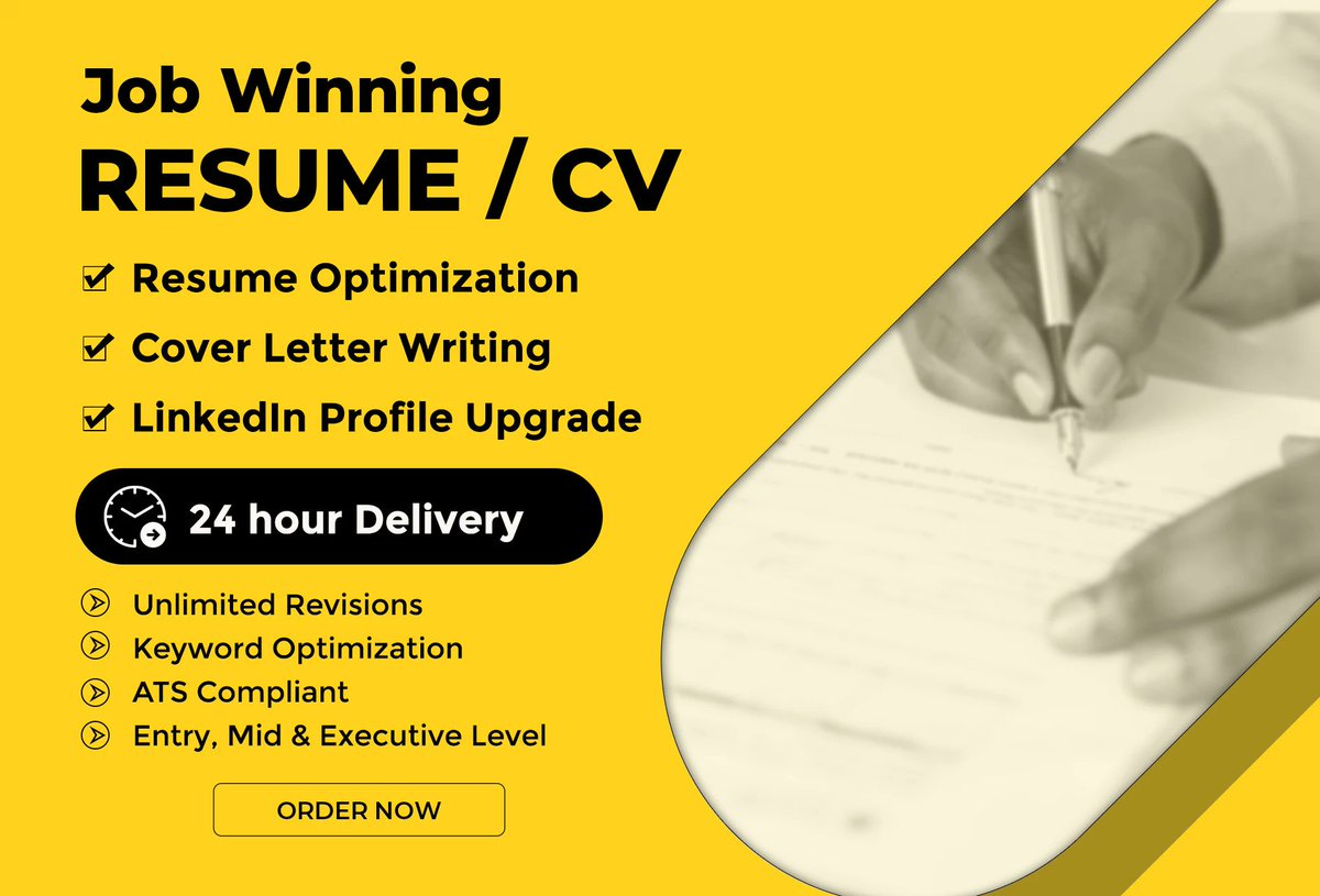 JobBusStop's tweet image. Join Remote ONLY Channel: whatsapp.com/channel/0029Vb… for Remote Jobs!

We offer tailored Professional CV Writing Services to help you stand out in today’s competitive job market.    

For CV Review, a polished Cover Letter and LinkedIn Optimization, Text Us: wa.me/+2349052335205