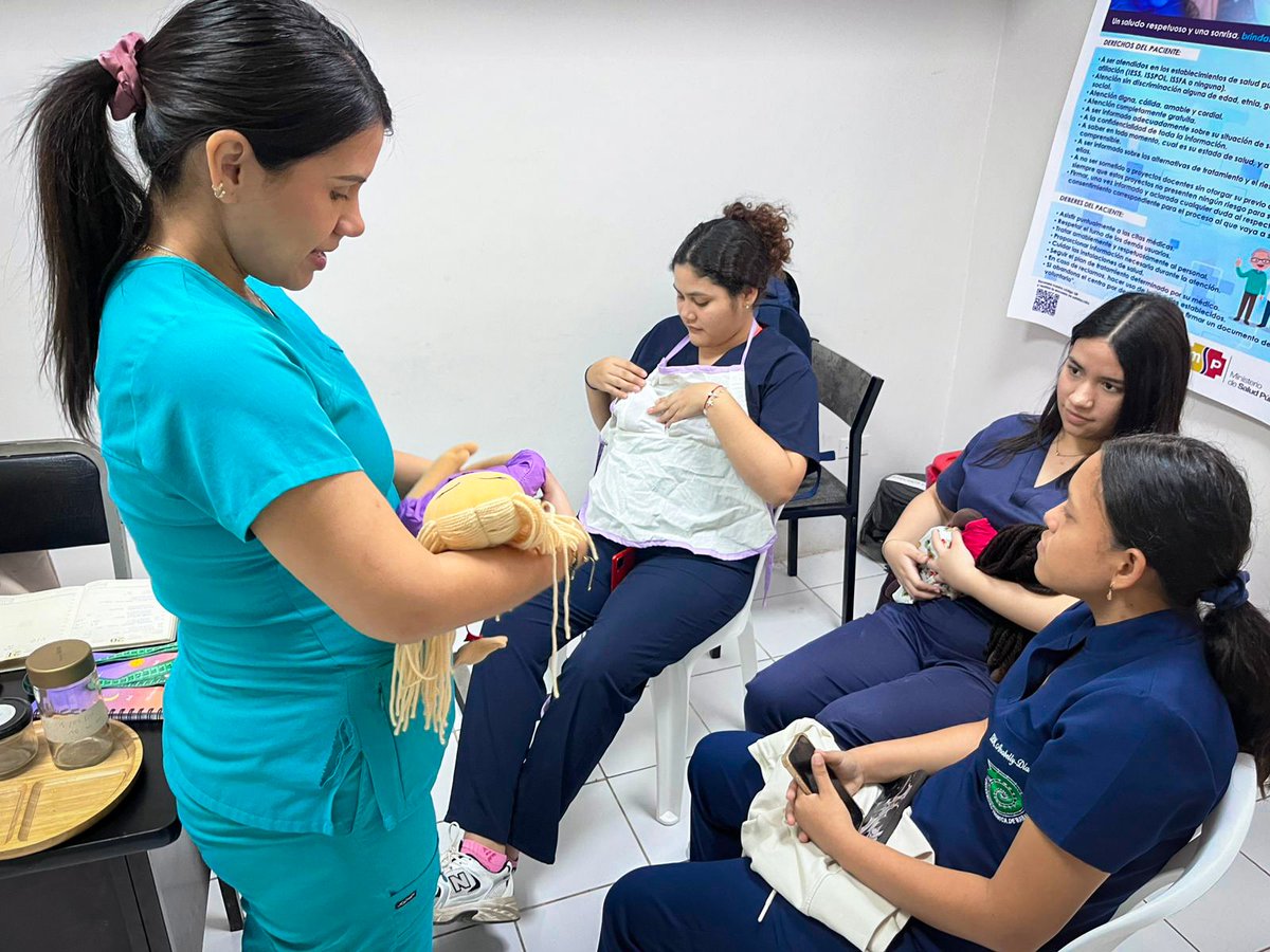 DPS_LosRios's tweet photo. #Yaguachi | Con el objetivo de garantizar la calidad de la atención materna y neonatal, personal del Hospital Dr. José Cevallos Ruiz refuerza conocimientos en la normativa Establecimientos de Salud como Amigos de la Madre y del Niño (ESAMYN).

#ElNuevoEcuadorImpulsa https://t.co/JL1zWaV9zt