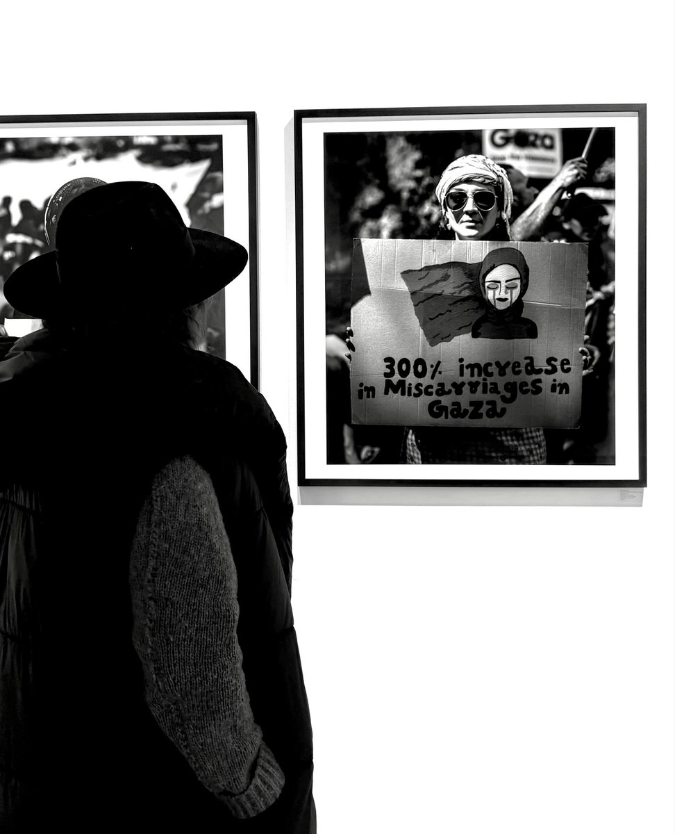 EccottLaura's tweet image. The Purpose of Protest brought strength and reflection to my heart, acknowledging some of the systematic harms we have stood up against over the last 7 years. Thank you Hope 93 for creating this space hope93.com/exhibitions/ #Gaza #Protest #Art @FeministGreens