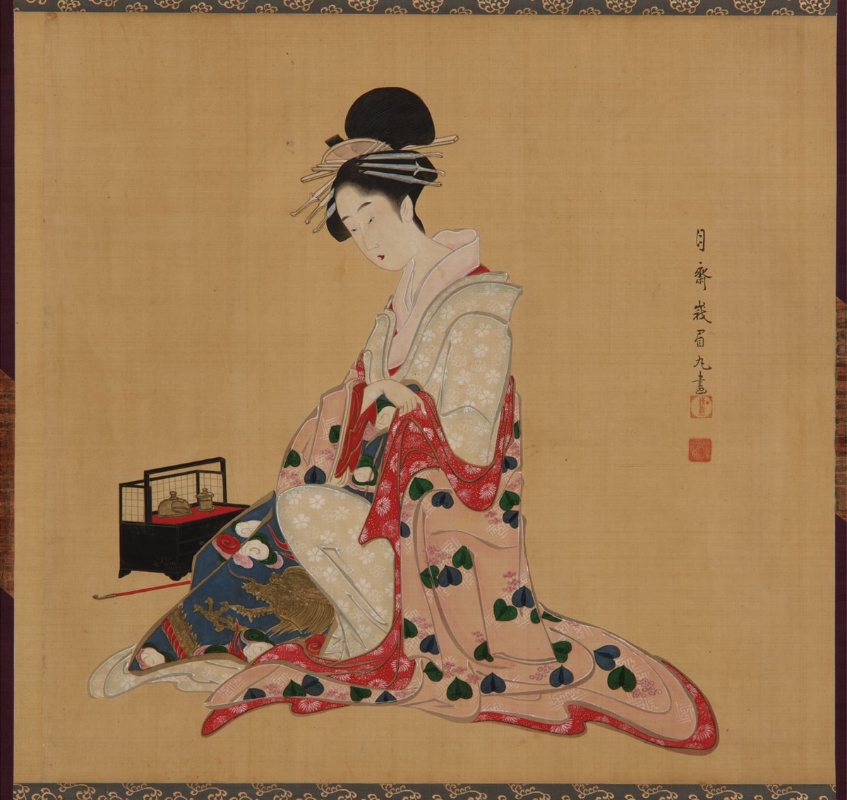 Oiran, late 18th-early19th century