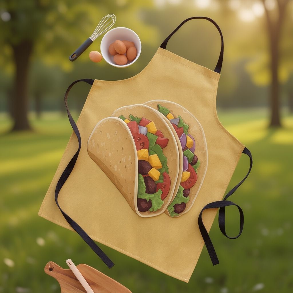 magicpixelsshop's tweet image. Apron Yummy Taco Fiesta! Delicious tacos brings a playful taco graphic to the kitchen. A cheerful pick for weeknight meals, cookouts, or gifting. Favorite taco filling today?
        
#TacoTuesday #Apron #KitchenEssentials #CookingGear #Cooking #Foodie #Home #GiftIdeas