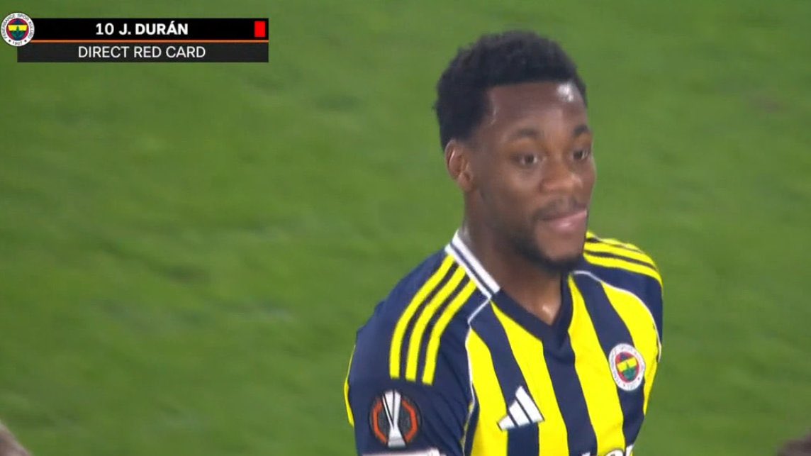 🚨 — دوران مع فـنربخشة هذا الموسم :

• 11 مباراة 
• 434 دقيقة
• 2 هدفين
• 2 اسيست 
• 6 بطاقات صفراء
• 1 بطاقة حمراء

😱❌