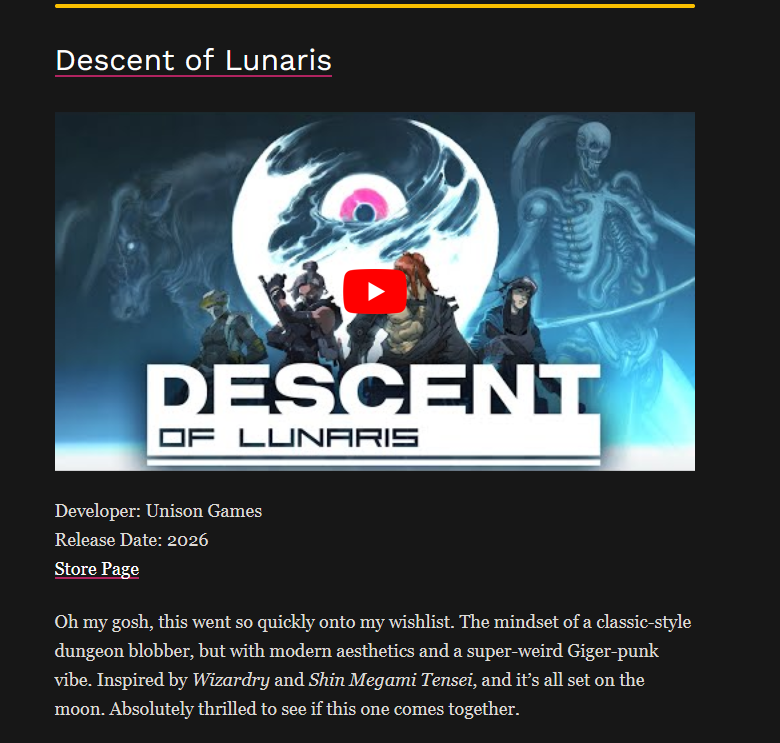 Thanks so much for the feature <a href="/Kotaku/">Kotaku</a> !