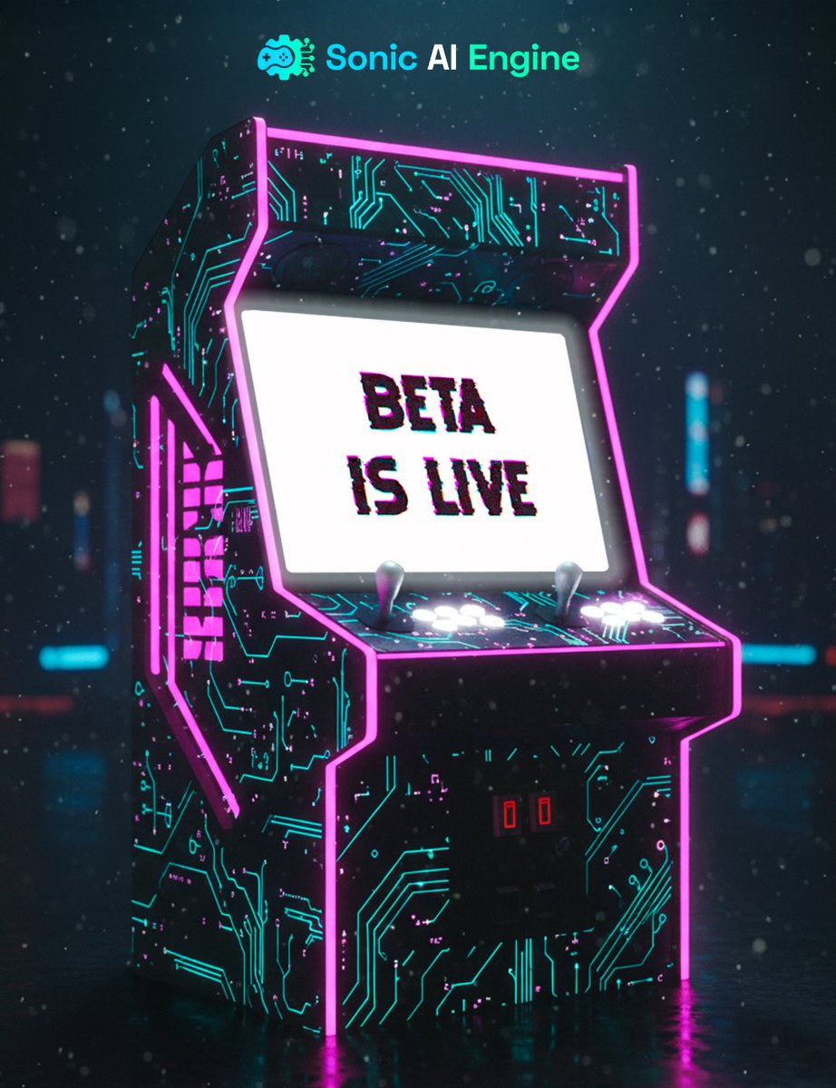 SonicAIEngine's tweet image. Sonic AI Engine (BETA) — NOW LIVE! ⚡️🔥
The future of AI-powered game development just dropped.
Build, launch &amp;amp; scale Web3 + AI games faster than ever.
No limits. No boundaries. Only pure innovation.

🔧 Start Creating:
 sonicengine.net

Join the revolution. #SonicAI…