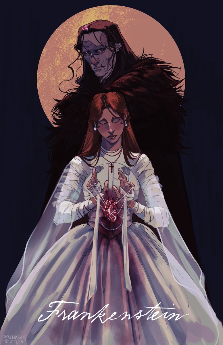 salmakiis's tweet image. let us be monsters together #Frankenstein