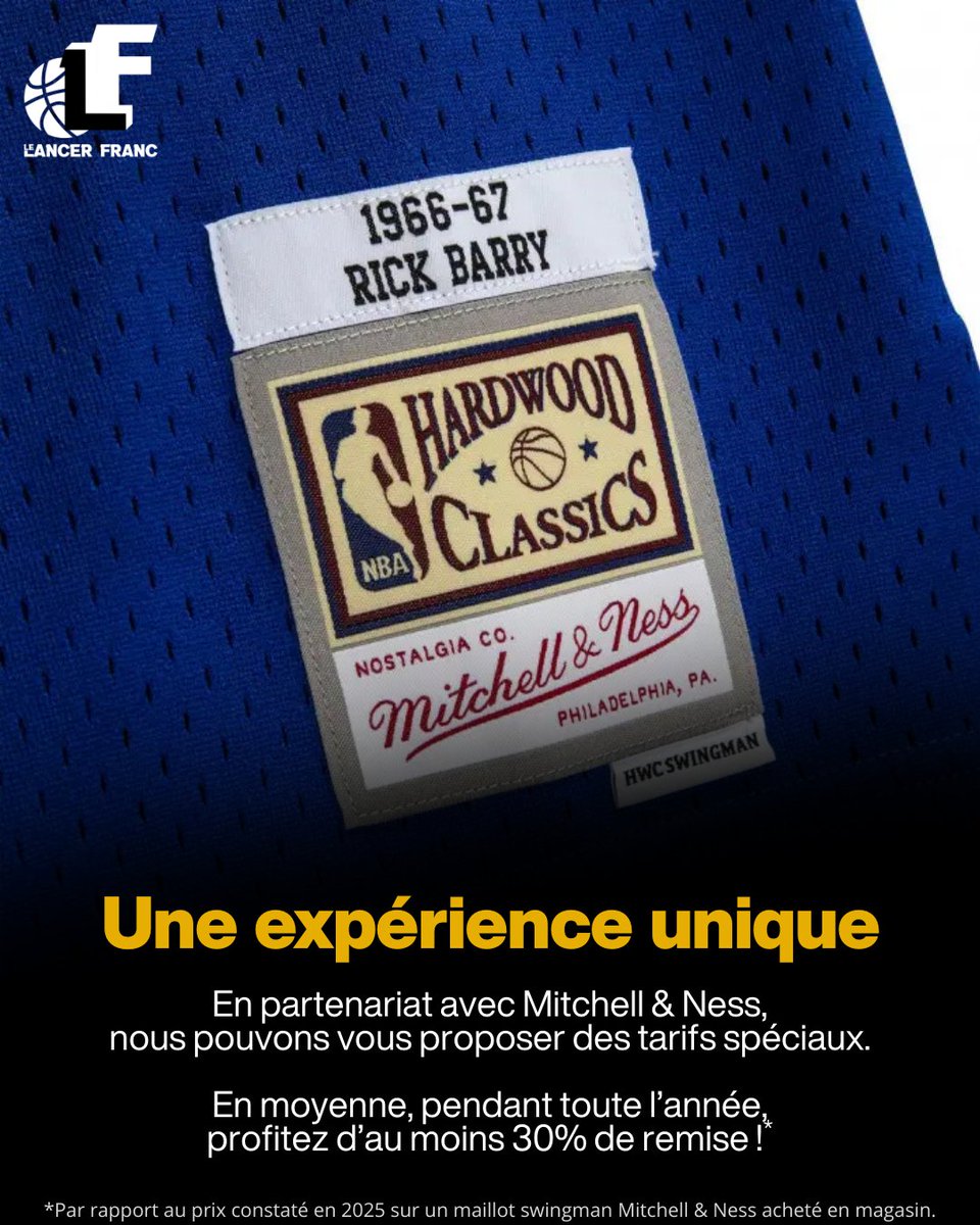 🎄 La Box Mystère NBA c'est :

- un maillot officiel Mitchell &amp; Ness
- un bon moyen de (se) faire plaisir 
- 30% d'économiser en moyenne 

⭐ N'hésite pas à tester nos Box via lelancerfranc.fr