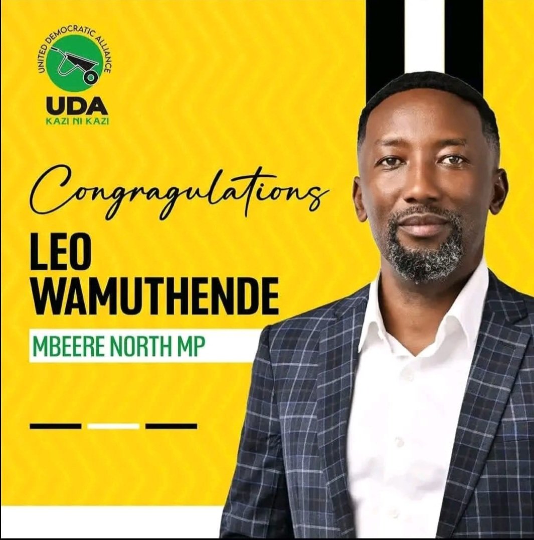 Congratulations Hon. Wamuthende