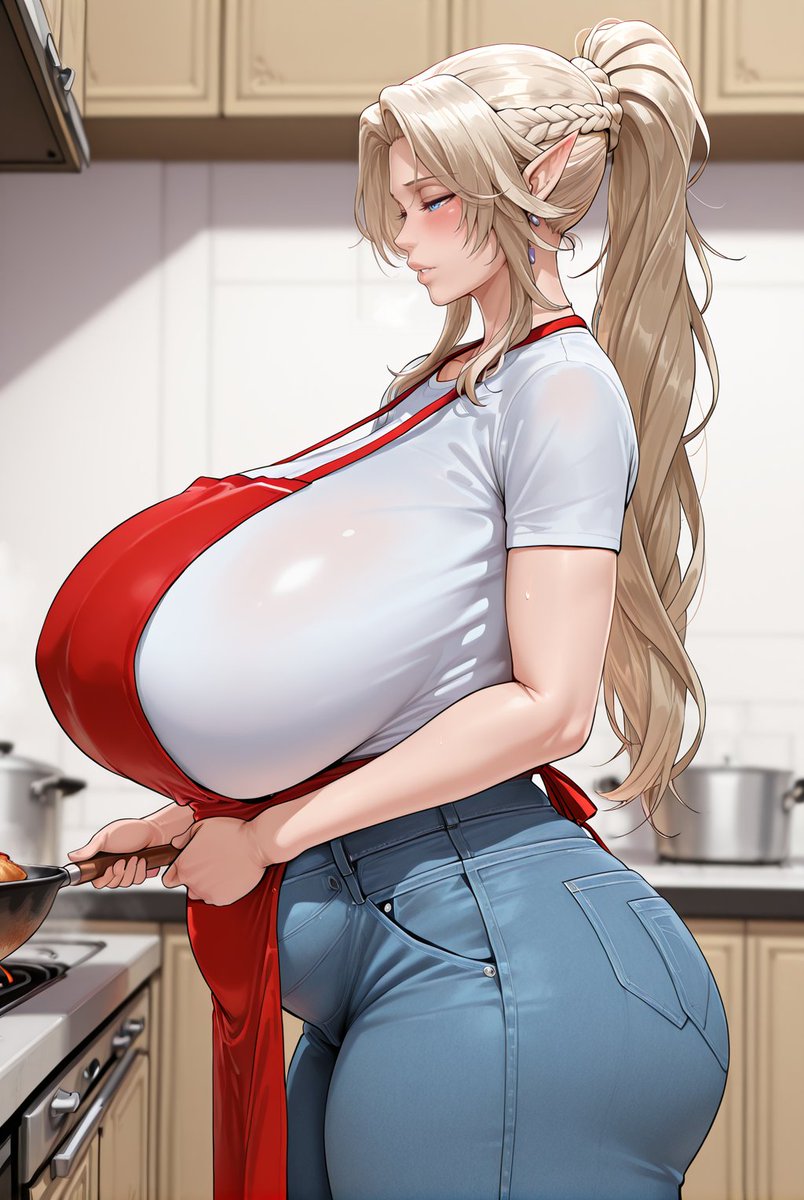 "Cooking while pregnant.....is certainly a challenge....but! I will do my best for Thanksgiving dinner tonight! I hope all of you who have no place to go will come out too the Imperial palace! You're all invited! The food will be done in a few hours~"

🩷&amp;🔁