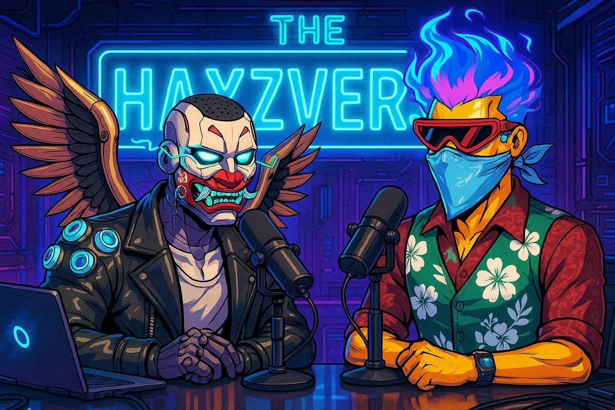 JupRusBg's tweet image. Did you miss the weekly The Haxzverse: NFT Talk ep.4 

What's next for @Haxz_xyz and @thatgoblins this week !

That was the most bullish call for both communities.
👇                                                                                    👇