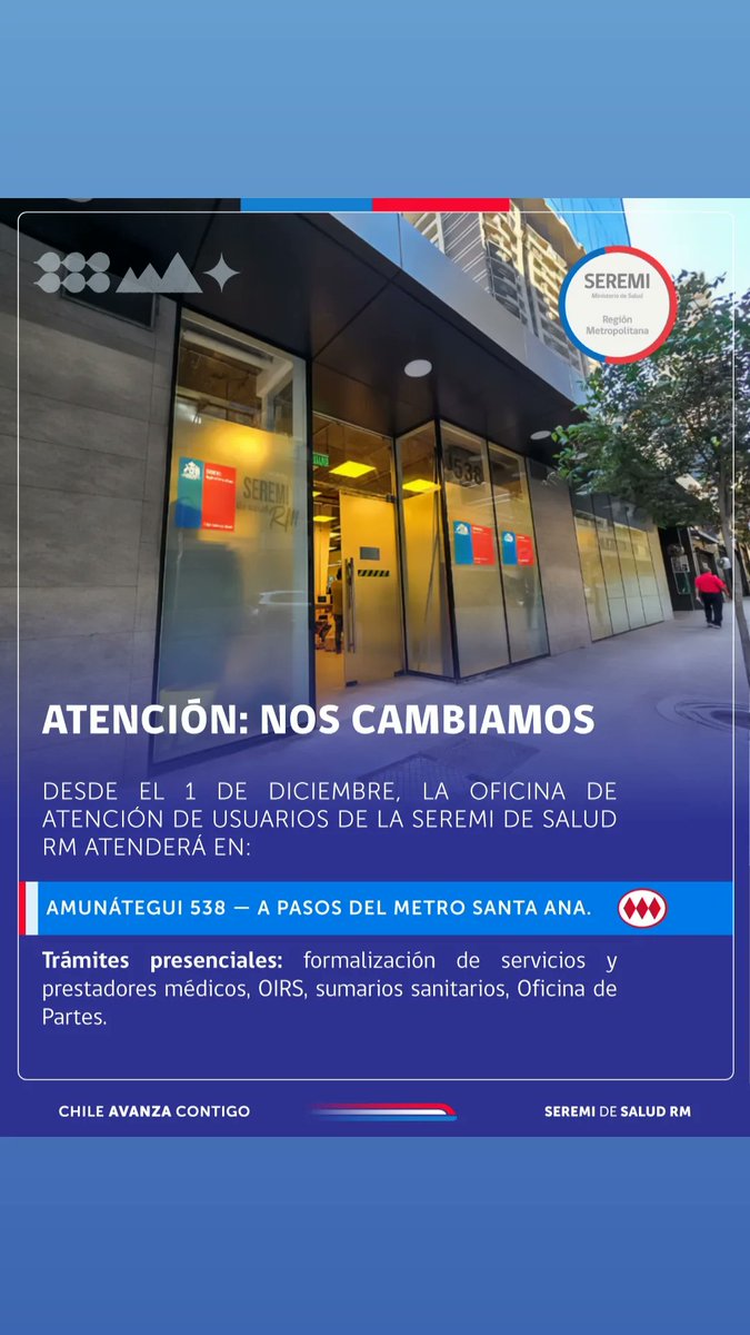 Seremi de Salud RM tweet media