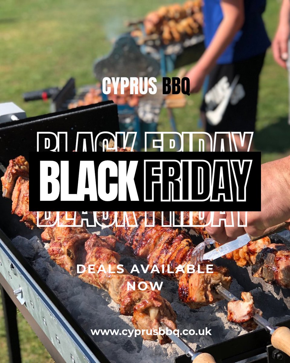 CyprusBBQ's tweet image. Black Friday Cyprus BBQ deals now available all with Fast &amp;amp; Free UK 🇬🇧 Delivery 🚚 on all orders. #BlackFriday #BlackFridayDeals 

cyprusbbq.co.uk/collections/de…