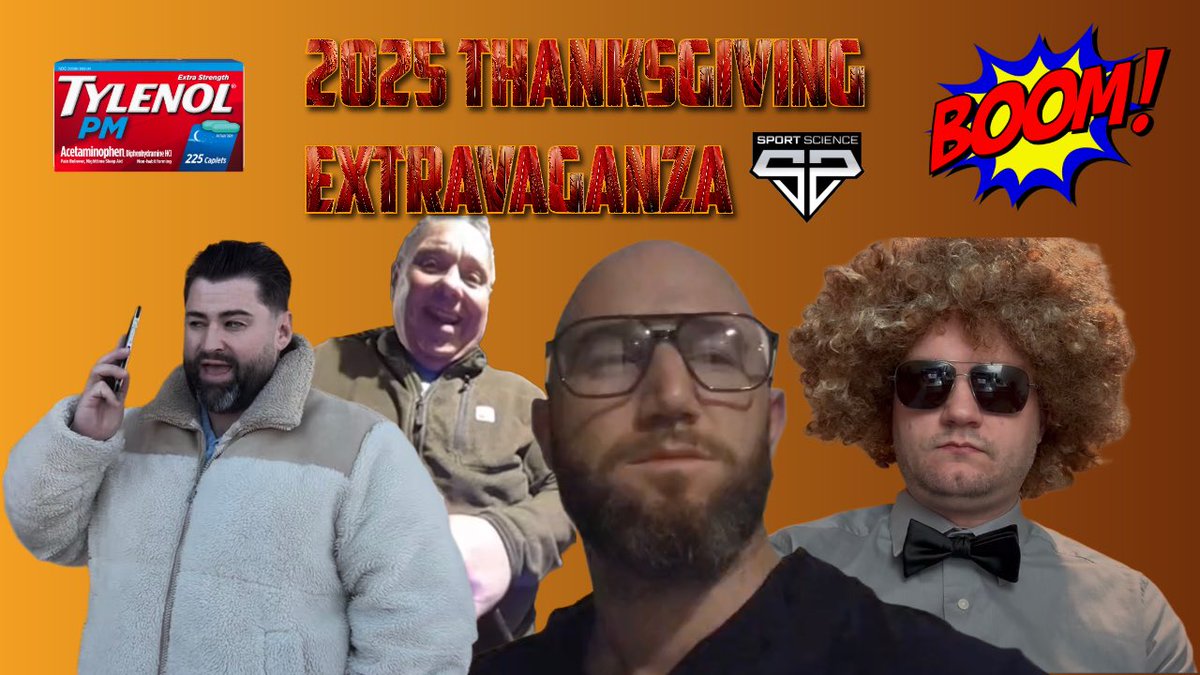 mfl_network's tweet photo. The 2025 Against the Spread THANKSGIVING EXTRAVAGANZA is LIVE! Everyone have a happy Thanksgiving and enjoy the show:

https://t.co/iJo0DylDe5 https://t.co/SGnOTpsGeE