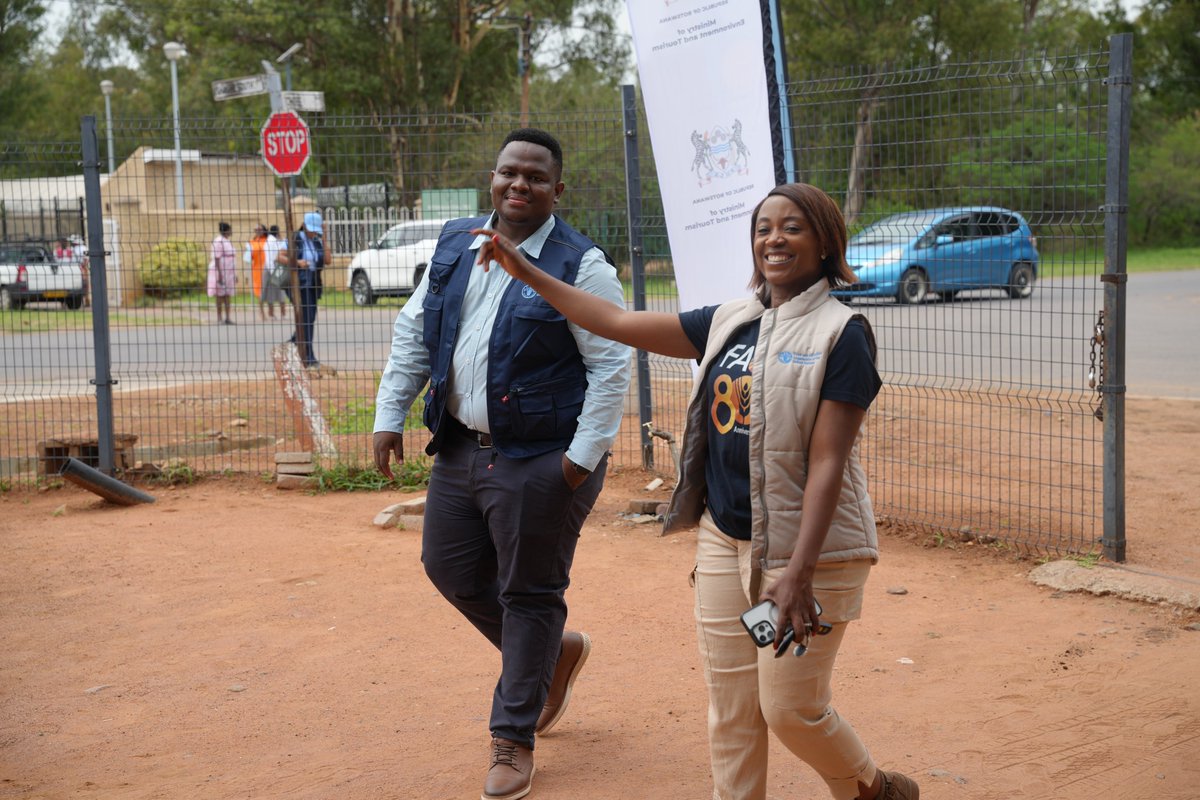 FAOBotswana's tweet image. @FAO remains committed to supporting @BWGovernment and is actively pursuing additional financial and technical support through @theGEF, @theGCF and other #developmentpartners to build on the momentum of this project and expand efforts in scaling up land restoration interventions.