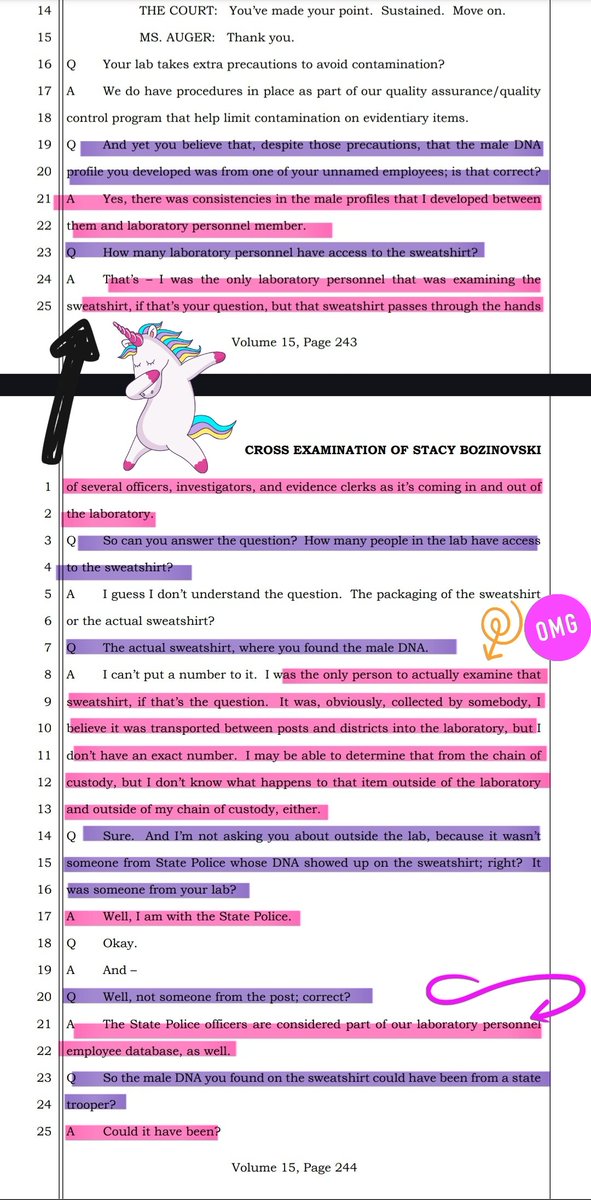 CrissyRose05's tweet image. ⚖️🐍🧬🫆
@IndStatePolice whomst DNA was on Abby? Initial examination of the #Delphi sweatshirt produced an unknown male profile. It was priority to find this male cause it was ran again later &amp;amp; a profile matched 1 of yours. Imo someone around the body was promoted or joined ISP.