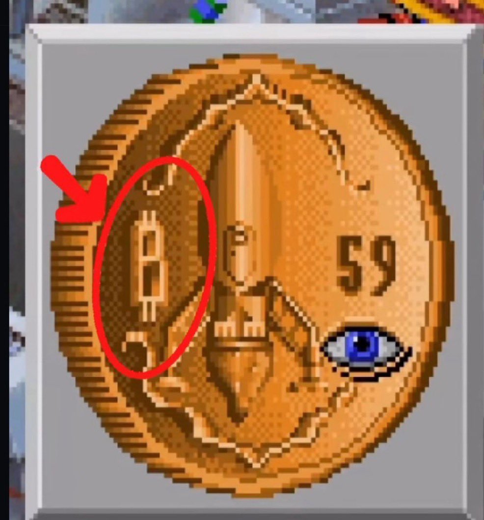 0xProvenance's tweet image. Fact Check: Bitcoin symbol in the 90&apos;s?👇