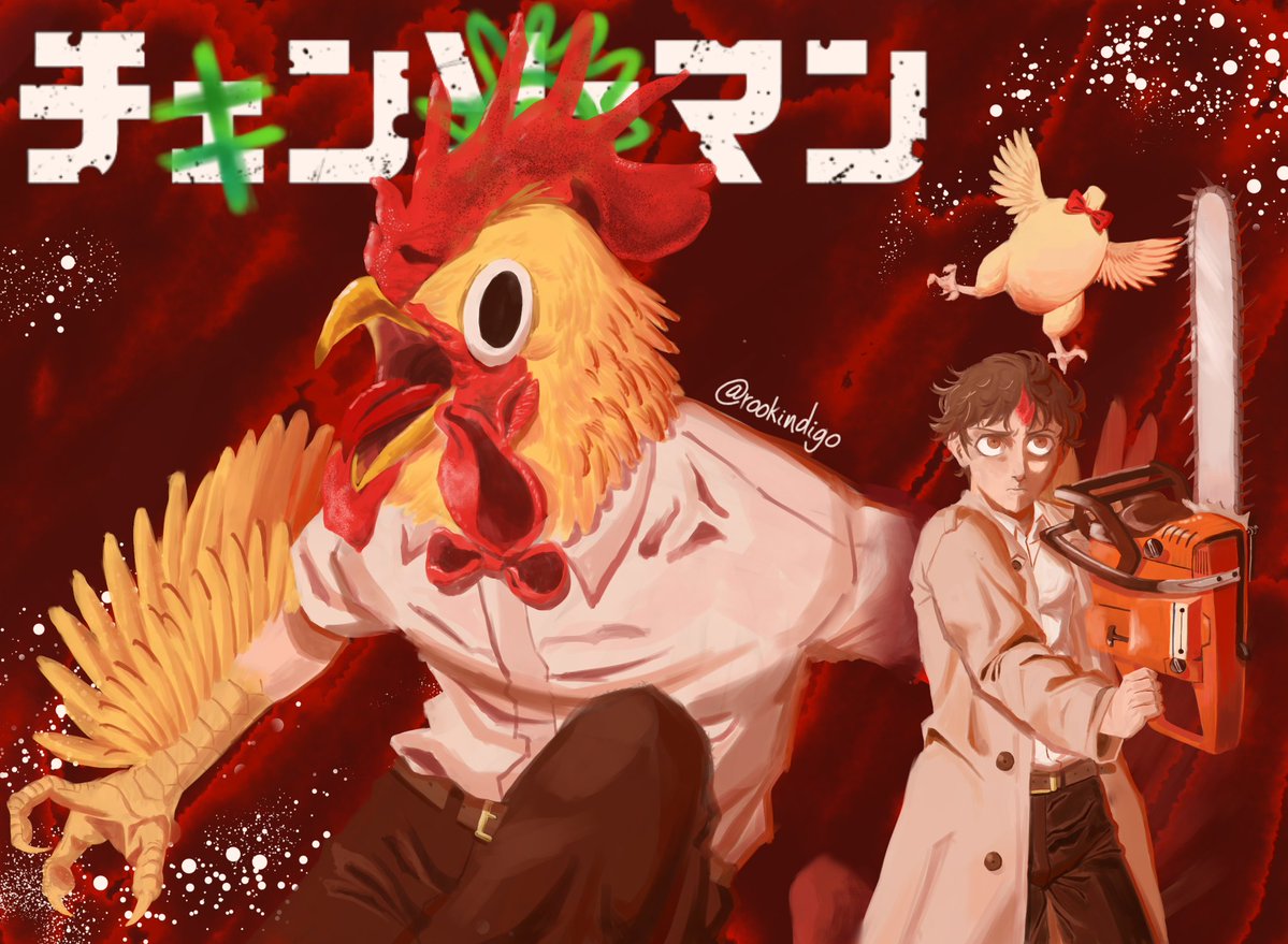 rookindigo's tweet image. Hey guys, look at my 100% original concept: CHICKENMAN