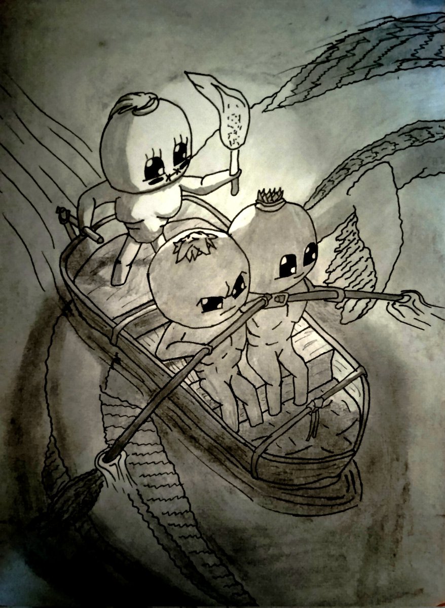 AmateurCarl's tweet image. At times it is better to not see the monsters.

#Drawing #Fantasyart