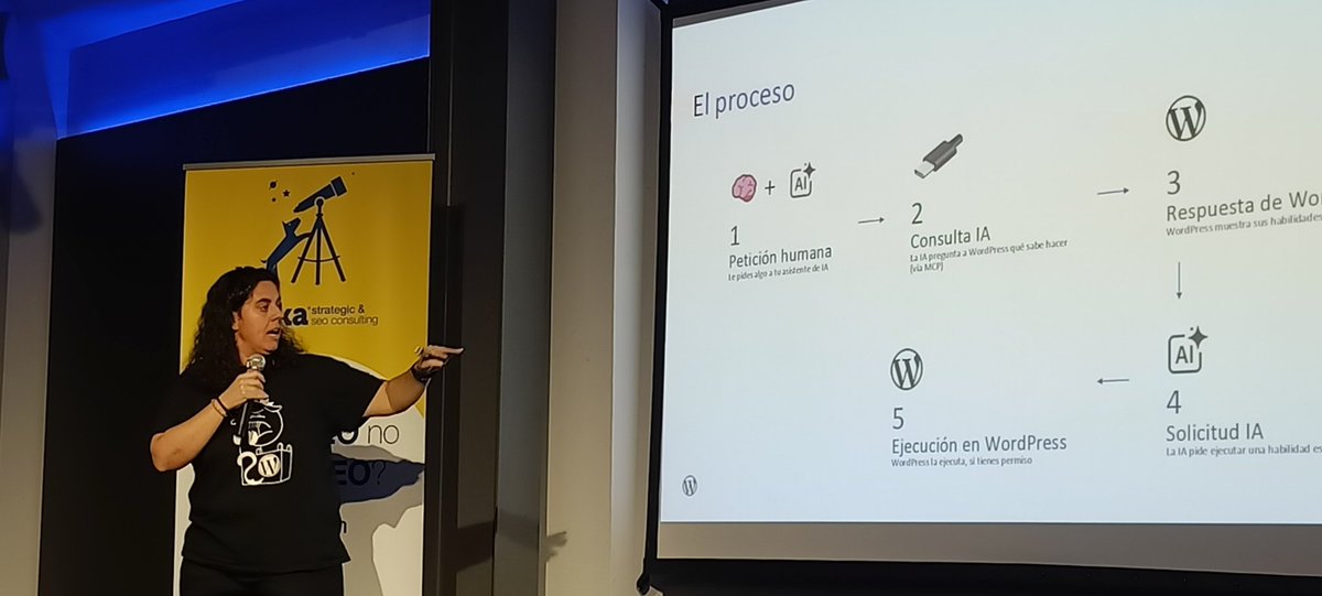 ¡Habrá MCPs en la nueva versión de WordPress! Nos lo cuenta @anacirujano en #LaikaParty