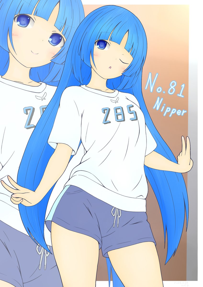 Excel0430's tweet image. 俺タワー　ニパ子(25/11/28)
オフのすがた
#俺タワーイラスト