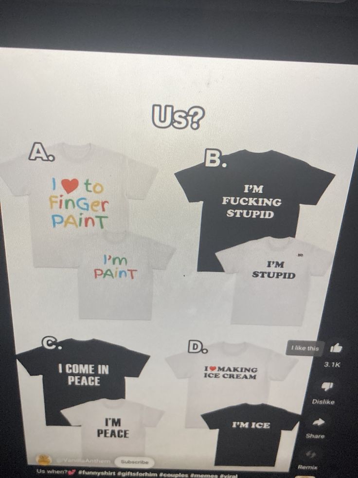 these types of shirts make me physically ill