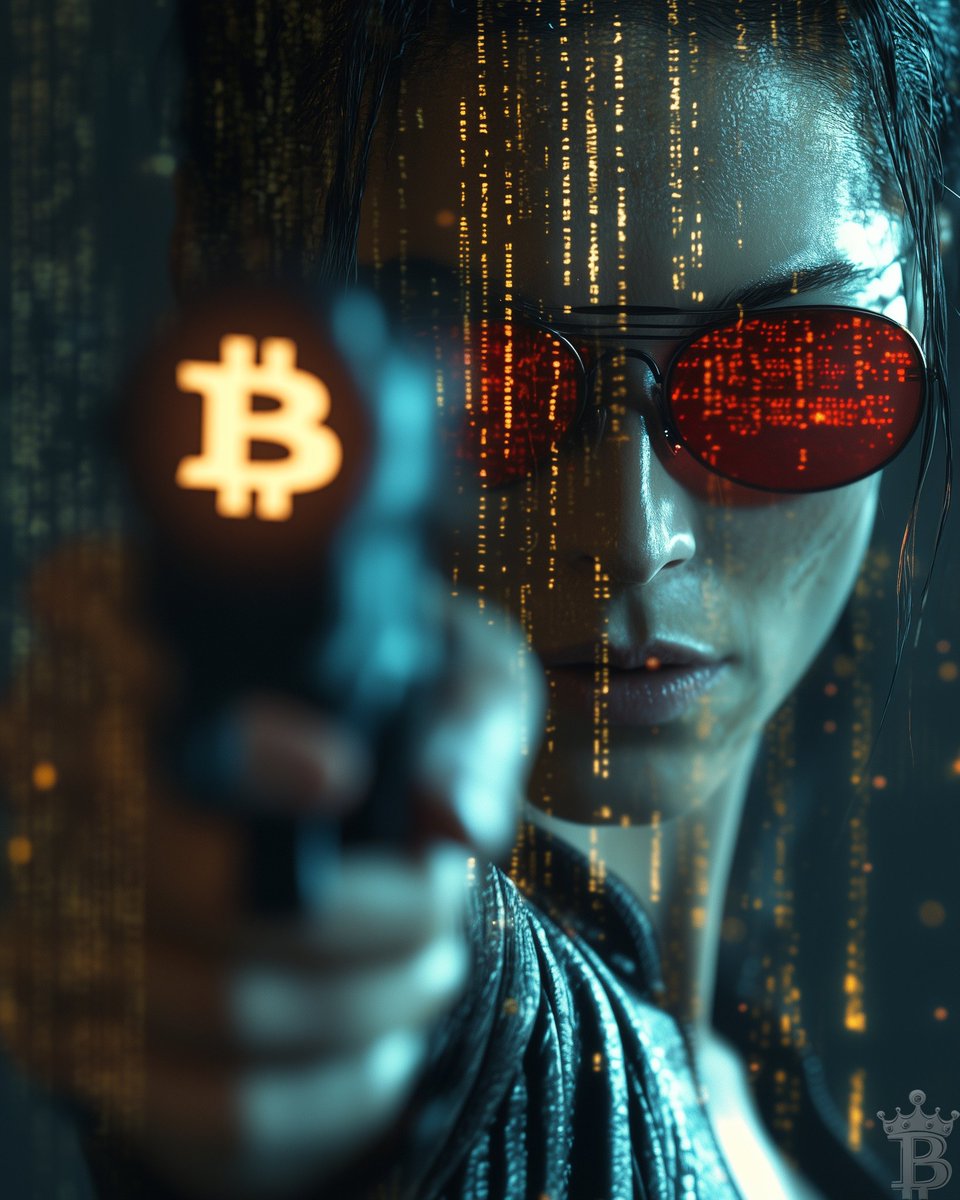 BitcoinFlowX's tweet photo. Code is the weapon. Bitcoin is the escape https://t.co/RCOoqKYIBm