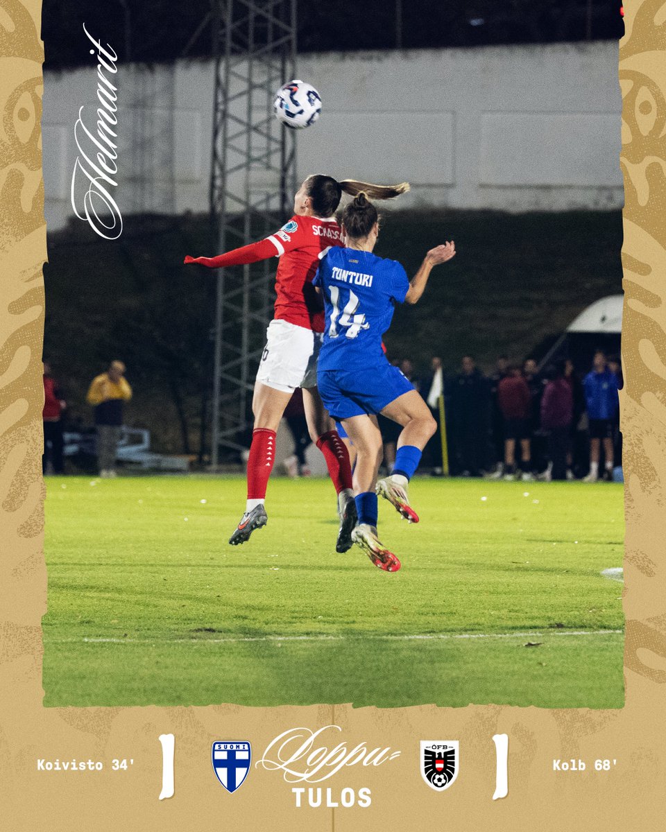 HelmaritFI's tweet image. Lopputuloksena tänään tasuri.  🇫🇮🆚🇦🇹

Helmareiden vuosi päättyy maanantaina Belgiaa vastaan - nähdään silloin! 🦉

#Helmarit #MeOlemmeSuomi #FINAUT