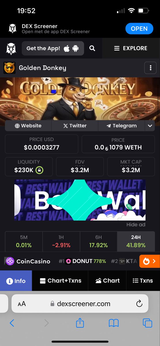 cryptoblaney's tweet image. $GDK saving my portfolio