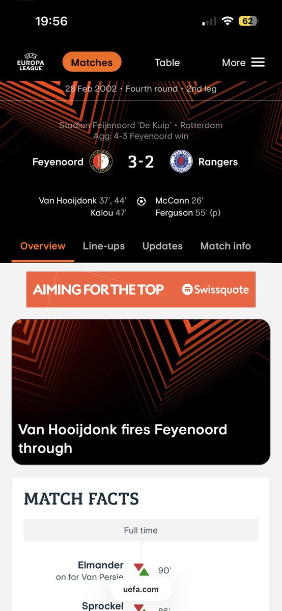 Feyenoord away isn’t for everyone