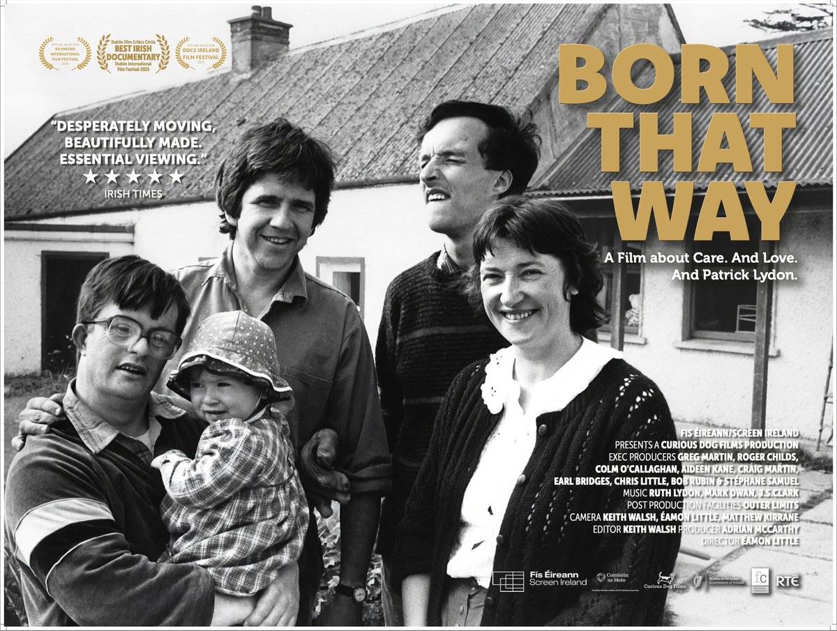 TheDigitalHub's tweet image. Due to popular demand, Curious Dog Films screening of &apos;Born That Way&apos; in the @IFI_Dub in Temple Bar has been extended for a three week run until Wednesday, 3rd December. 

Further information: ifi.ie/film/born-that…

#TheDigitalHub #Members #News #Screenings #Community #Dublin8
