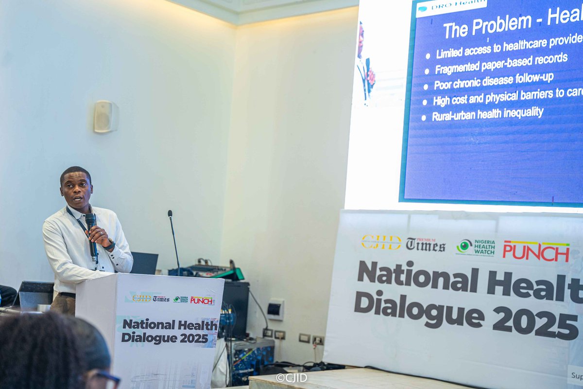 <a href="/PremiumTimesng/">Premium Times</a> <a href="/Effyalkali/">Fatimah Abubakar</a> <a href="/gatesfoundation/">Gates Foundation</a> <a href="/I_Aloma/">Idris Aloma</a> <a href="/VIhekweazu/">Vivianne Ihekweazu</a> <a href="/nighealthwatch/">Nigeria Health Watch</a> <a href="/TessyIgomu/">Tessy Igomu</a> <a href="/MobilePunch/">Punch Newspapers</a> <a href="/Muyi_Aina/">Dr. Muyi Aina</a> <a href="/NphcdaNG/">NPHCDA</a> <a href="/hamzatTayo/">Omotayo</a> <a href="/WHO/">World Health Organization (WHO)</a> <a href="/WHONigeria/">WHO Nigeria</a> <a href="/muhammadpate/">Muhammad Ali Pate</a> <a href="/MakanjuolaMoji/">Moji Makanjuola (MFR)</a> <a href="/DrHadiza/">Dr. Hadiza Sabuwa Balarabe</a> <a href="/punchhealthwise/">HealthWise</a> <a href="/tolulopeab/">Tolulope Adeleru-Balogun</a> <a href="/Nikeadebowale1/">Nike Adebowale-Tambe</a> <a href="/dribrahimwada/">Ibrahim Wada</a> <a href="/NisaPremierHosp/">Nisa Hospital</a> <a href="/EniitanTej/">Eniitan Tejuoso</a> <a href="/aminadorayi/">Amina Aminu Dorayi</a> <a href="/biobeee/">B.D. Davidson (M.D)</a> Leading digital-health innovators took the stage to demonstrate practical tools transforming access to healthcare. 

<a href="/helpmum_ng/">HelpMum Africa</a> highlighted its technology-driven maternal and child health solutions, including low-cost vaccination reminders and community-based support for