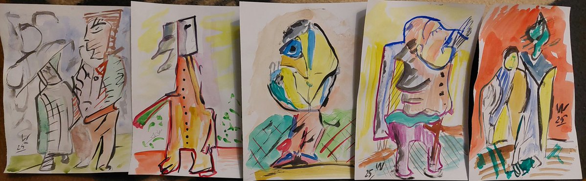 adys_ga87938's tweet image. Szkice akwarelami #sketchart