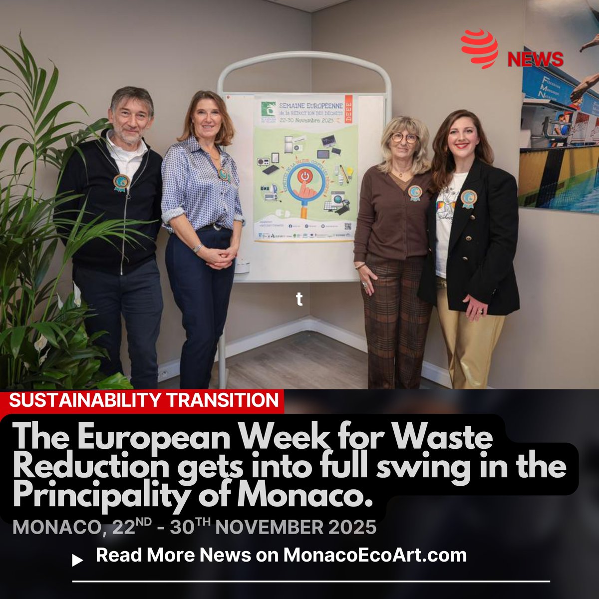 MonacoEcoArt's tweet image. ✒🇲🇨 MONACŒCOART® 
♻️📲 SUSTAINABILITY #TRANSITION
The European Week for Waste Reduction gets into full swing in the Principality of Monaco #sustainability #recycling @GvtMonaco @2EWWR 👉monacoecoart.com/post/the-europ…