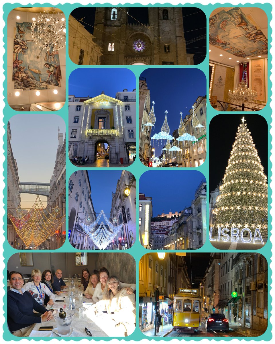 gemagapa's tweet photo. J-3🇵🇹 Mobilité #ERASMUS+ 
IMMERSION en cours de:
-Sciences 
-Physique 
-Anglais LV2 🇬🇧 
-Espagnol LV2 🇪🇸
-Français LV2 🇫🇷 
Un grand merci 🙏🏼 de nous avoir permis d'observer les cours. 
-Repas 🍽️ équipe #ERASMUS 💙
-Illuminations de Noël 🎄 #Lisboa
@drareic_paca @erasmusplusfr https://t.co/Cwe4kqBsbX