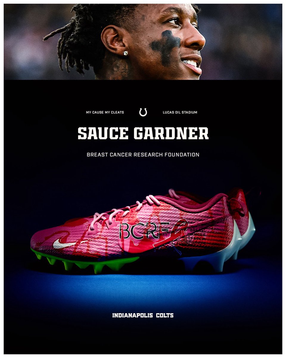 Colts's tweet image. causes that are near and dear to some of our guys 🫶