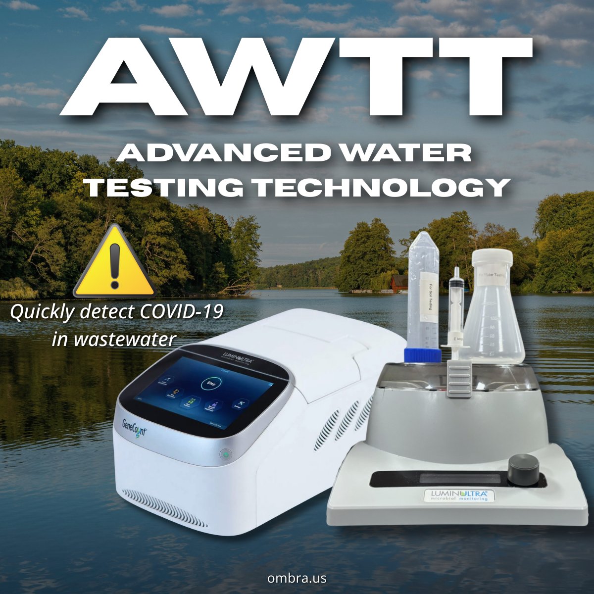 OMBRA_LLC's tweet image. AWTT Detects Early.💧

The Advanced Water Testing Technology provides rapid, accurate insights into COVID-19 outbreaks, empowering end-users to respond faster and smarter. 

Click here to learn more👉 zurl.co/KX0pa
#AWTT #WaterTesting #DefenseTech #COVID
