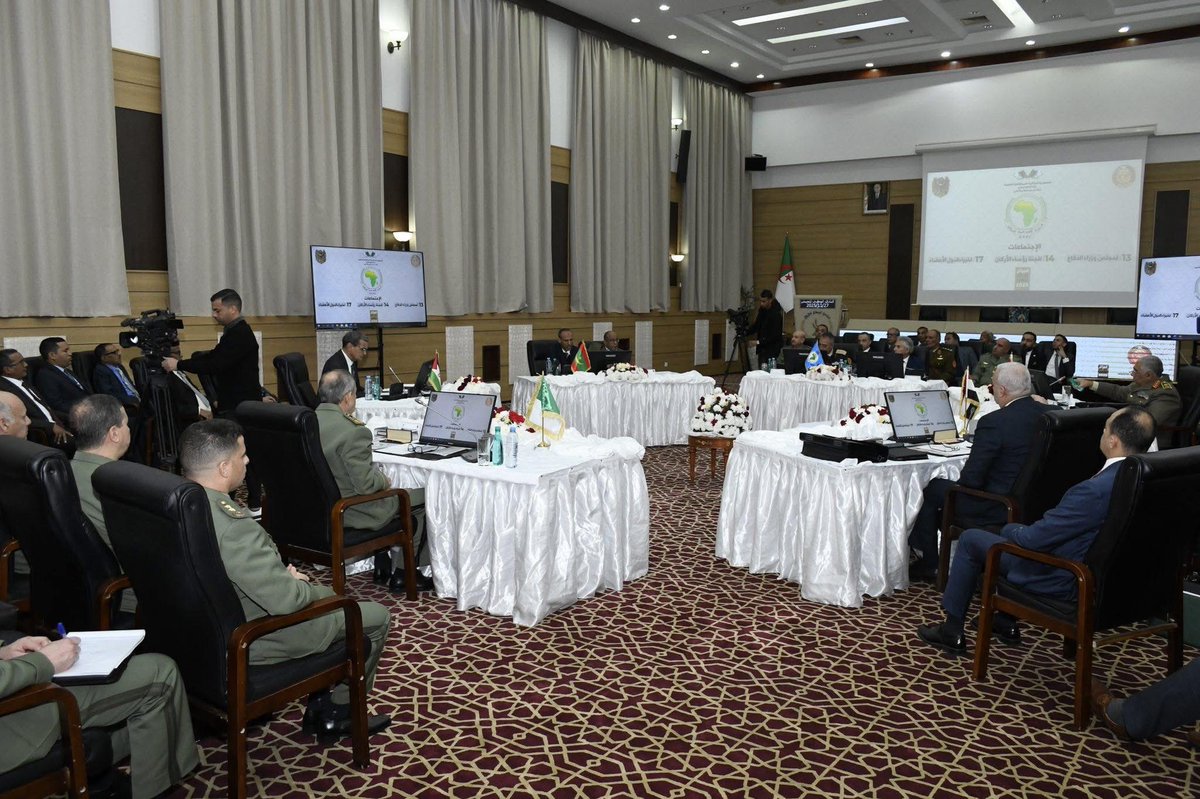 📌بحضور كل من الجمهورية الصحراوية 🇪🇭 مصر 🇪🇬 تونس 🇹🇳 ليبيا 🇱🇾 موريتانيا 🇲🇷 الجزائر 🇩🇿تحتضن الاجتماع الثالث عشر لمجلس وزراء الدفاع والرابع عشر للجنة رؤساء الأركان للدول الأعضاء في قدرة إقليم شمال إفريقيا (NARC). #الصحراء_الغربية